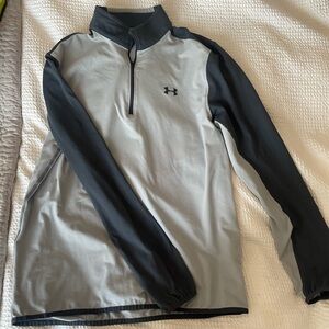 MENS Size M UA quarter zip: LIKE NEW
